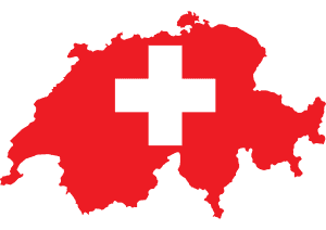 carte de la Suisse